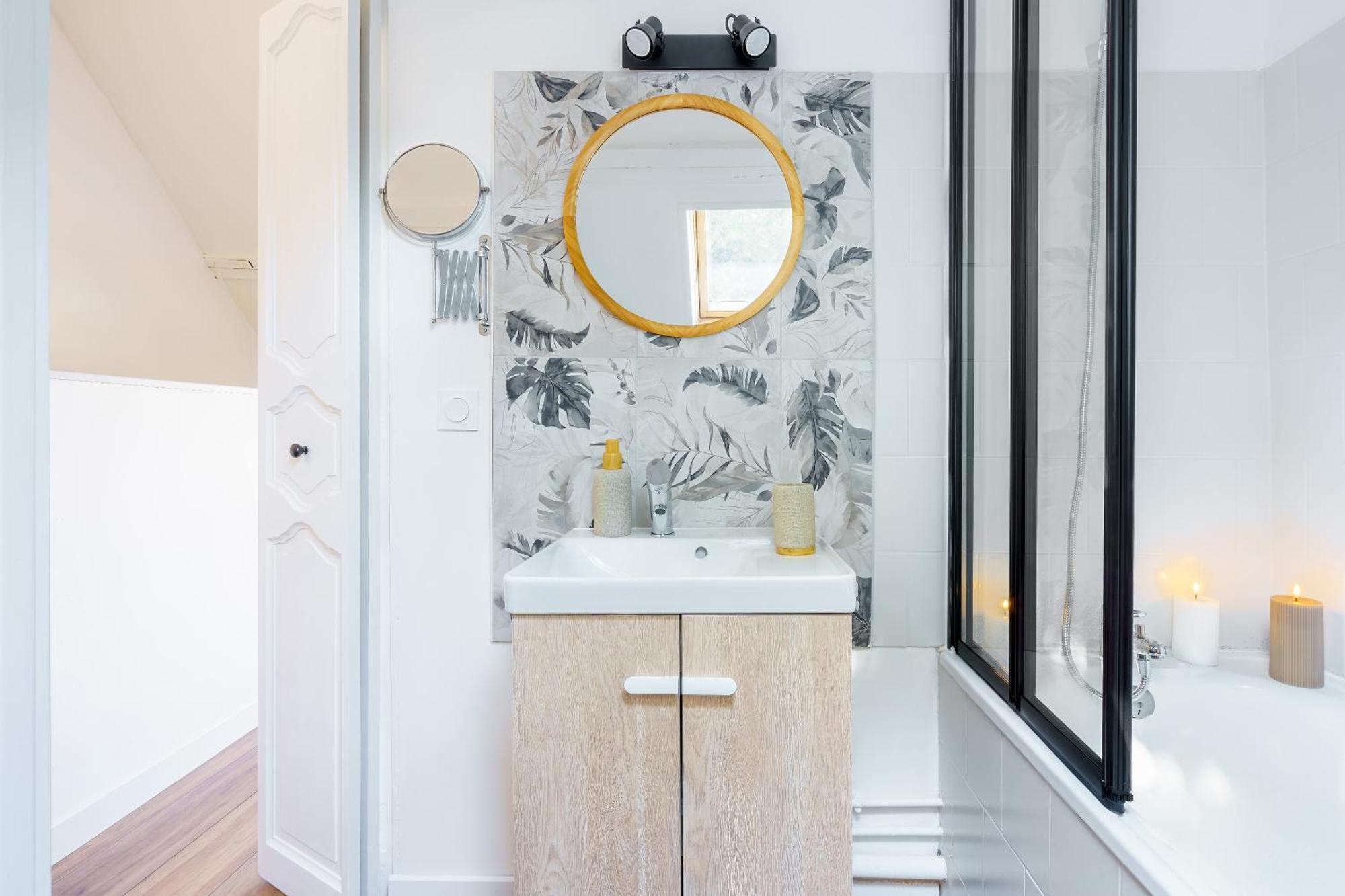 Maisonnette Bleu Horizon Avec Jardin - 2Min Gare - Serenito Homes Saint-Just-en-Chaussee 외부 사진